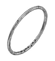 Bracciale Bikkembergs Uomo in Acciaio Diamante 0.24 Ct HAB11WV - HAB11WV